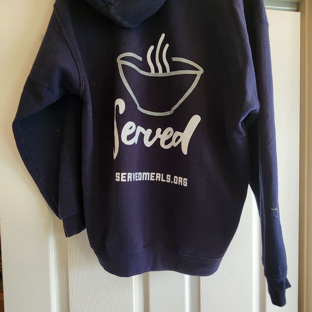 Gildan Dark Blue Heavy Blend Hoodie